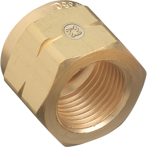 Regulator Nut, Brass - Western Enterprises 82