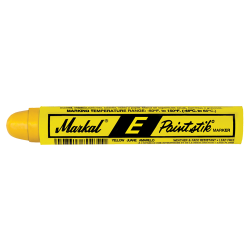 E Paintstik&reg; Paint Marker, Solid Stick, Yellow - Markal 088621