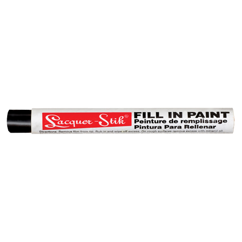 Lacquer-Stik&reg; Paint Marker, Solid Stick, Black - Markal 051123