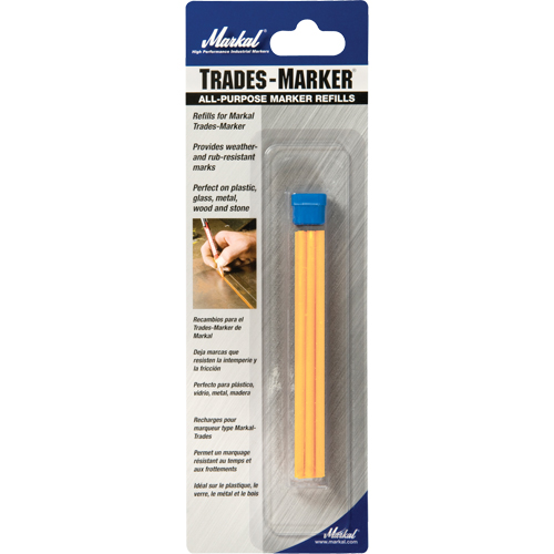 Marqueurs tout usage Trades Marker, Jaune - Markal 096043