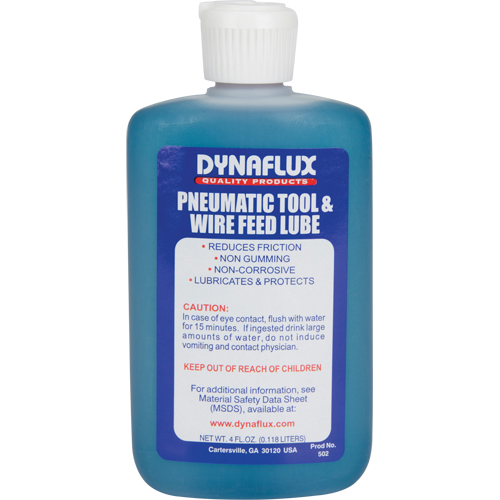 Wire Feed Pad Lubricant, Bottle - Dynaflux Quality Products 502-12X4
