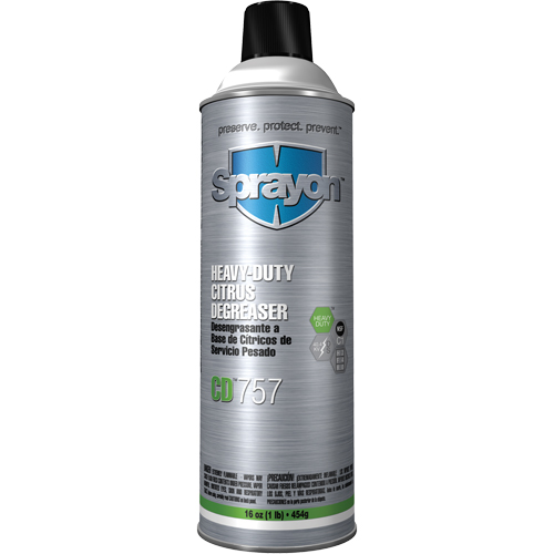 D&eacute;graissant &agrave; base d'agrumes CD757, 16 oz - Sprayon SC0757000