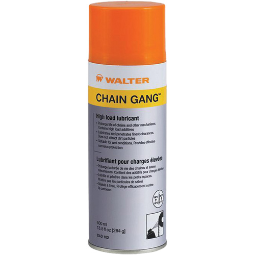 Lubrifiant Chain Gang, Canette a&eacute;rosol - Walter Technologies Pour Surface 53D102