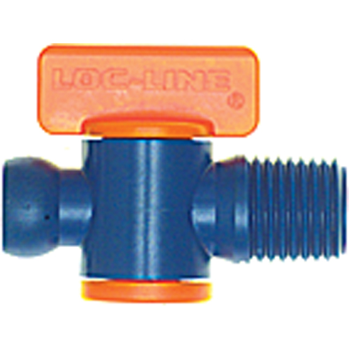 Vanne &agrave; filetage NPT m&acirc;le - Loc-Line 29452