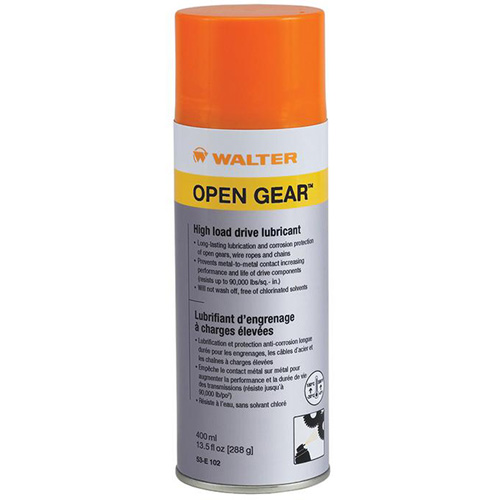 OPEN GEAR Lubricant, Aerosol Can - Walter Surface Technologies 53E102