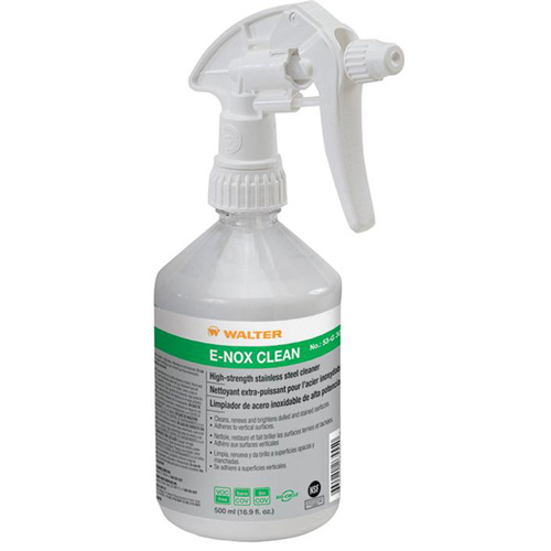 E-Nox Clean Stainless Steel Cleaner, 500 ml, Trigger Bottle - Walter Surface Technologies 53G303