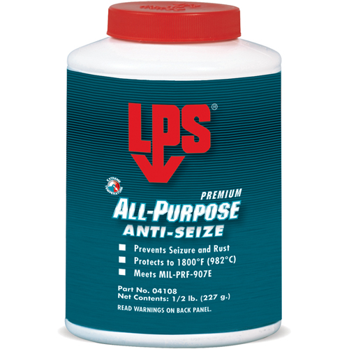 Antigrippant tout usage, 1/2 lb, Bouteille, 1800°F (982°C) Temp max. - LPS C04108
