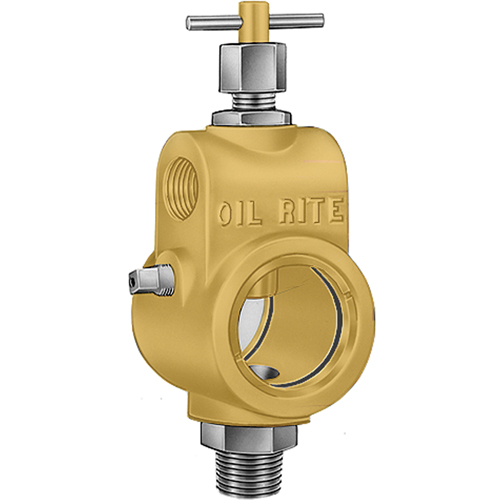 Bulls-Eye Sight Feed Valve - Oil-Rite Corp B2501-2