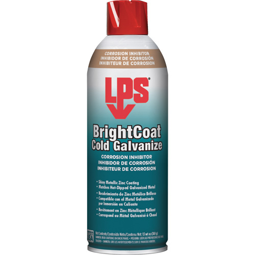 Inhibiteurs de corrosion galvanis&eacute;s &agrave; froid &agrave; rev&ecirc;tement brillant, Canette a&eacute;rosol - LPS 05916