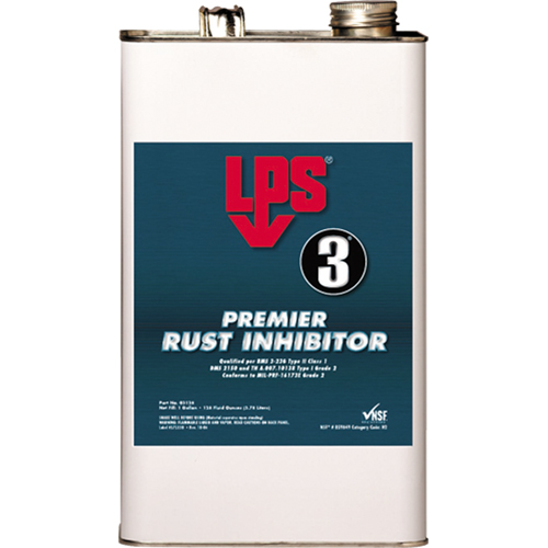 Inhibiteurs de rouille de qualit&eacute; 3, Gallon - LPS 3128