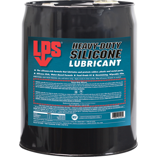 Heavy-Duty Silicone Lubricant, Pail - LPS 01505
