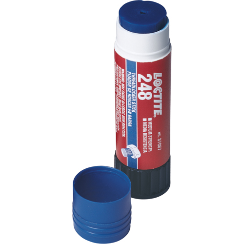 Quickstix Threadlocker 248 , Blue, Medium, 9 g, Stick - Loctite 826034