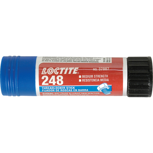 Quickstix Threadlocker 248 , Blue, Medium, 19 g, Stick - Loctite 462476