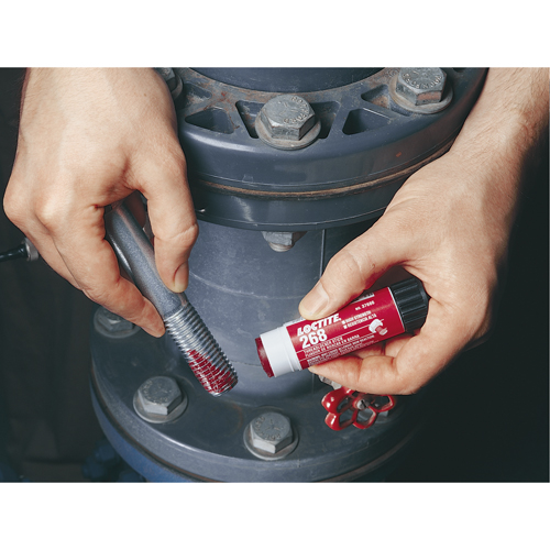 Compos&eacute; de blocage 268 Quickstix, Rouge, &eacute;lev&eacute;, 9 g, B&acirc;ton - Loctite 826036