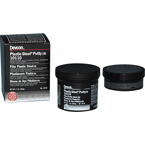 Plastic Steel&reg; 5 Minute&reg; Putty, 1 lb., Tub - Devcon 10110