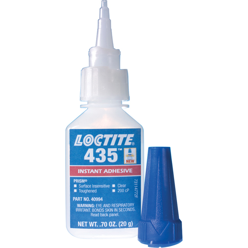 Adh&eacute;sif instantan&eacute;  431 pour toute surface, Transparent, Bouteille, 20 g - Loctite 840057