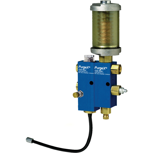 Pompes distributrices de pr&eacute;cision PurgeX, ajustables & pneumatiques, 1/8" NPT, Max. 125 PSI - Oil-Rite Corp B3586-301X08