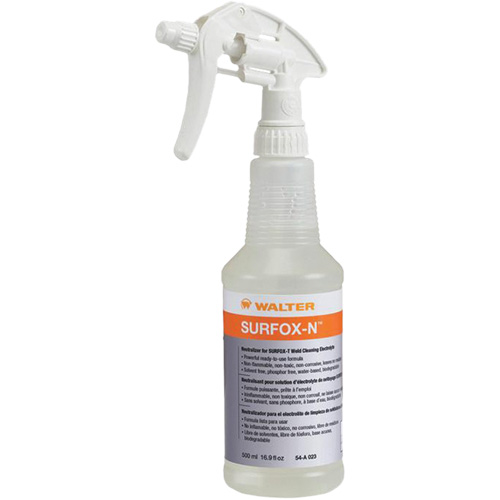 SURFOX-N Weld Cleaner, Trigger Bottle - Walter Surface Technologies 54A023