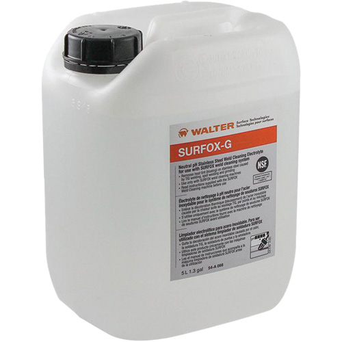 Nettoyant pour soudures SURFOX-G, Bouteille - Walter Technologies Pour Surface 54A066