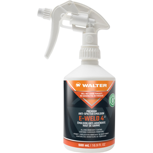 E-WELD 4 Anti-Spatter, Spray Bottle - Walter Surface Technologies 53F403