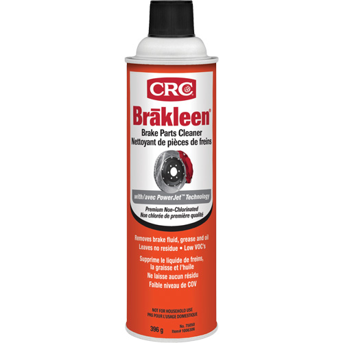 Nettoyant pour pi&egrave;ces de freins Brakleen, Canette a&eacute;rosol - CRC Canada 75050