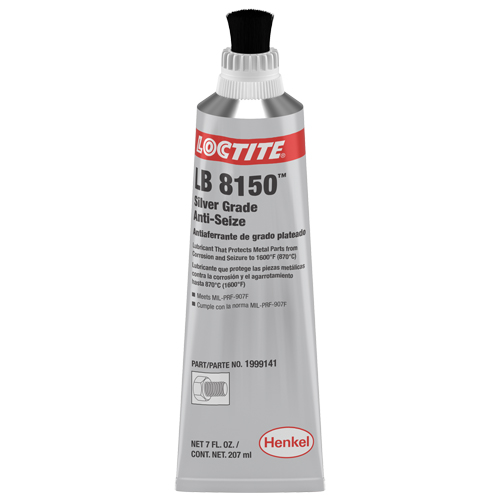 Silver Grade Anti-Seize, Tube, 1600°F (871°C) Max. Temp. - Loctite 1999141
