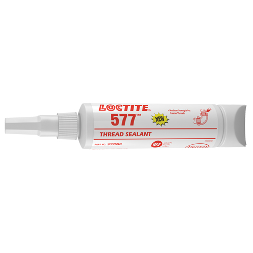 Scellant &agrave; filet 577, Tube, 250 ml, -53.88° C - 150° C/-65° F - 300° F - Loctite 2068748