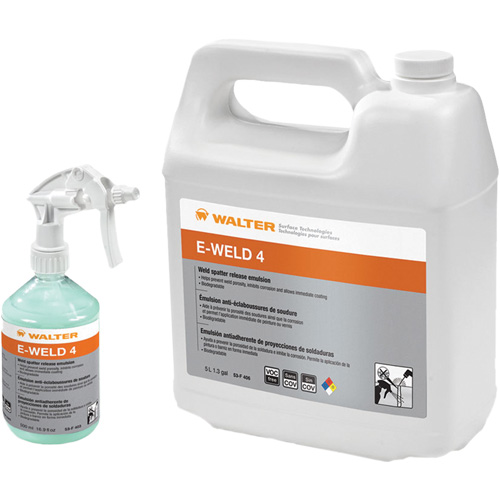 E-Weld 4 Weld Spatter Release Emulsion, Jug - Walter Surface Technologies 53F405