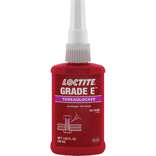 Compos&eacute; de blocage 080 de calibre E, Mauve, Basse, 50 ml, Bouteille - Loctite 195896