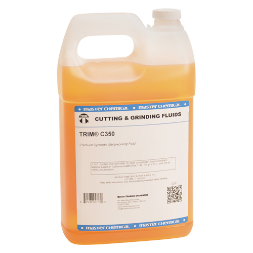 Fluide de refroidissement synth&eacute;tique de qualit&eacute; sup&eacute;rieure C350 TRIM, Cruche - Master Fluid Solutions C350-4G