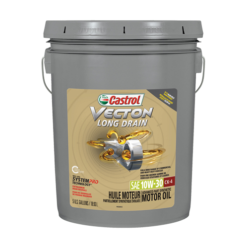 VECTON&reg; CK-4 LD 10W30 Motor Oil, 18.9 L, Pail - Castrol 0904459