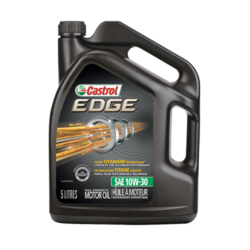 Huile &agrave; moteur 10W30 FTT EDGE, 5 L, Cruche - Castrol 020133A