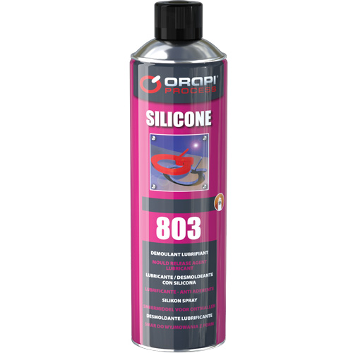 Lubrifiant synth&eacute;tique &agrave; base de silicone, Canette a&eacute;rosol - Orapi 803A4