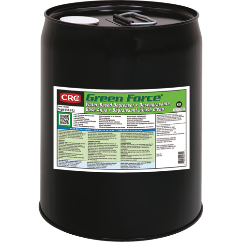 Green Force&reg; Water-Based Degreaser, Pail - CRC Canada 1751592