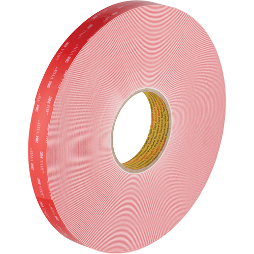 VHB Tape, 32.9 m (108') L x 1117.6 mm (44") W, 0.028 mm, Acrylic - 3M LSE110WF-44X36