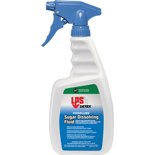 Fluide de dissolution du sucre Detex FoodLube, Bouteille &agrave; g&acirc;chette - LPS C57728