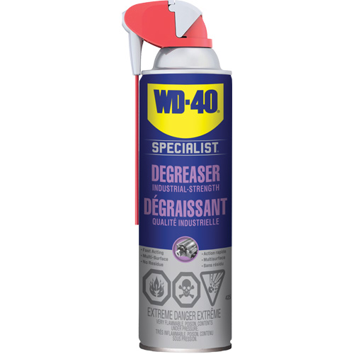 D&eacute;graissant industriel &agrave; action rapide Specialist, Canette a&eacute;rosol - WD-40 Specialist 01287