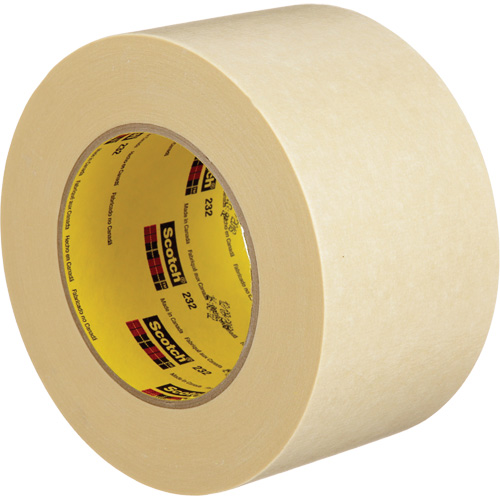 Ruban-cache &agrave; haute performance Scotch 232, 96 mm (3-3/4") x 55 m (180'), Havane - 3M 232-96X55