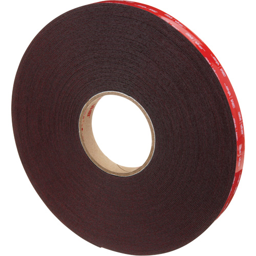 VHB Tape, 33 m (108') L x 18 mm (3/4") W, 45 mils, Acrylic - 3M 5952-3/4X36