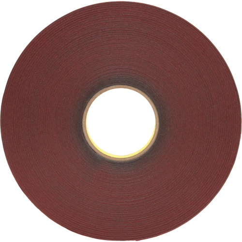 Ruban 4646 VHB, 33 m (108') lo x 12,7 mm (1/2") la, 25 mils, Acrylique - 3M 4646 1/2INX72YD
