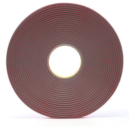 Ruban VHB, 33 m (108') lo x 25,4 mm (1") la, 62 mils, Acrylique - 3M 4956F-1X36