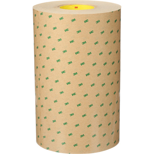 Adhesive Transfer Tape, 305 mm (12") W x 55 m (180') L, 2 mils - 3M 465-12X60