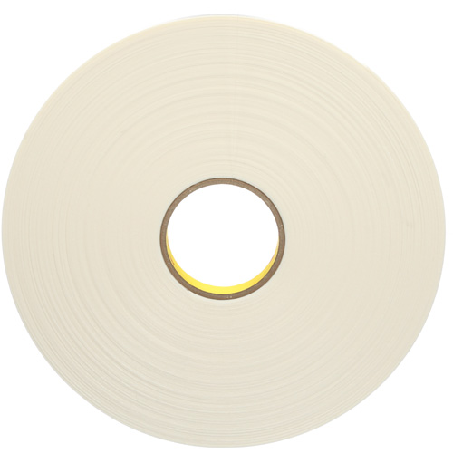 Ruban double face en mousse, 66 m (216') lo x 18 mm (3/4") la, 31 mils, Poly&eacute;thyl&egrave;ne - 3M 4462W-3/4X72