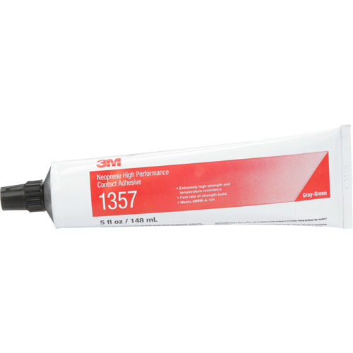 Adh&eacute;sif de contact haute performance &agrave; base de n&eacute;opr&egrave;ne Scotch-Weld - 3M 1357-TUBE-GRY
