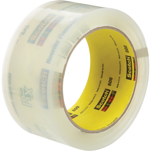Scotch&reg; Prescription Label Tape, 50.8 mm (2") x 66 m (216'), Clear - 3M 800AM-CA