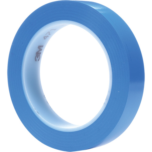 Ruban en vinyle 471, 19 mm (3/4") la x 32,9 m (108') lo, 5,3 mils, Bleu - 3M 471-3/4X36-BLU-IW