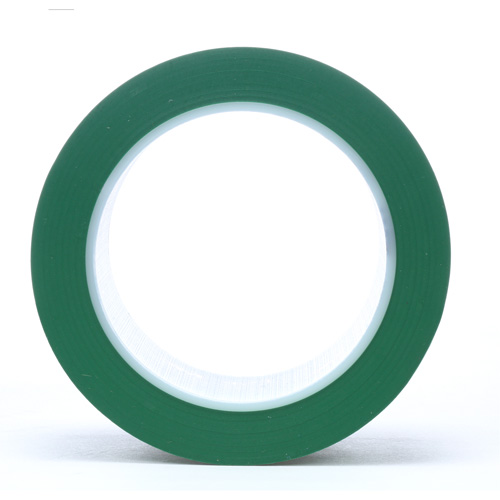 471 Vinyl Tape, 50.8 mm (2") W x 32.9 m (108') L, 5.2 mils, Green - 3M 471-2X36-GRN