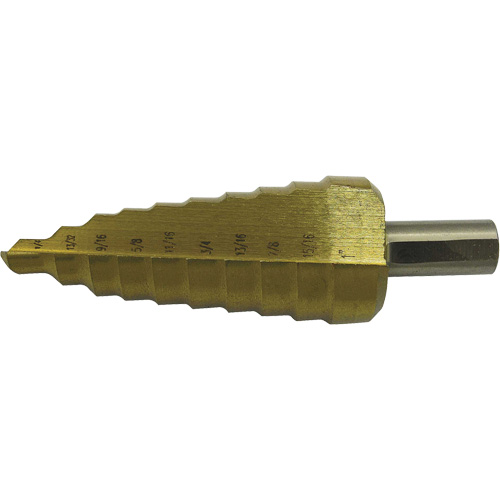 Foret &eacute;tag&eacute; &agrave; 10 &eacute;tages de qualit&eacute; sup&eacute;rieure Jet-Kut, 1/4" - 1", Incr&eacute;ments de 1/32", Acier rapide - JET 579212