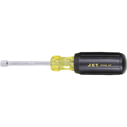 JKND-14 Nut Driver, 1/4" Drive, 3" L, Non Magnetic - JET 721142