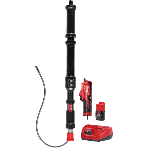D&eacute;gorgeoir durinoir M12 Trapsnake, &eacute;lectrique, Tulipe, 4' Longueur du c&acirc;ble, 3/8" Diam&egrave;tre du c&acirc;ble - Milwaukee 3574-21